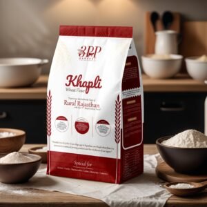 Khapli Wheat Flour (Emmer Wheat Flour) Atta Stone Ground